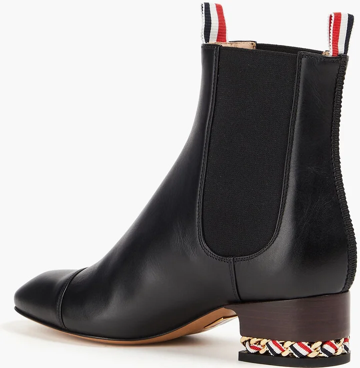 Leather Chelsea boots - Image 3