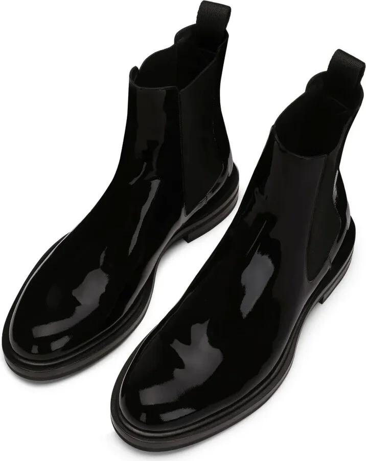 leather Chelsea boots - Image 4