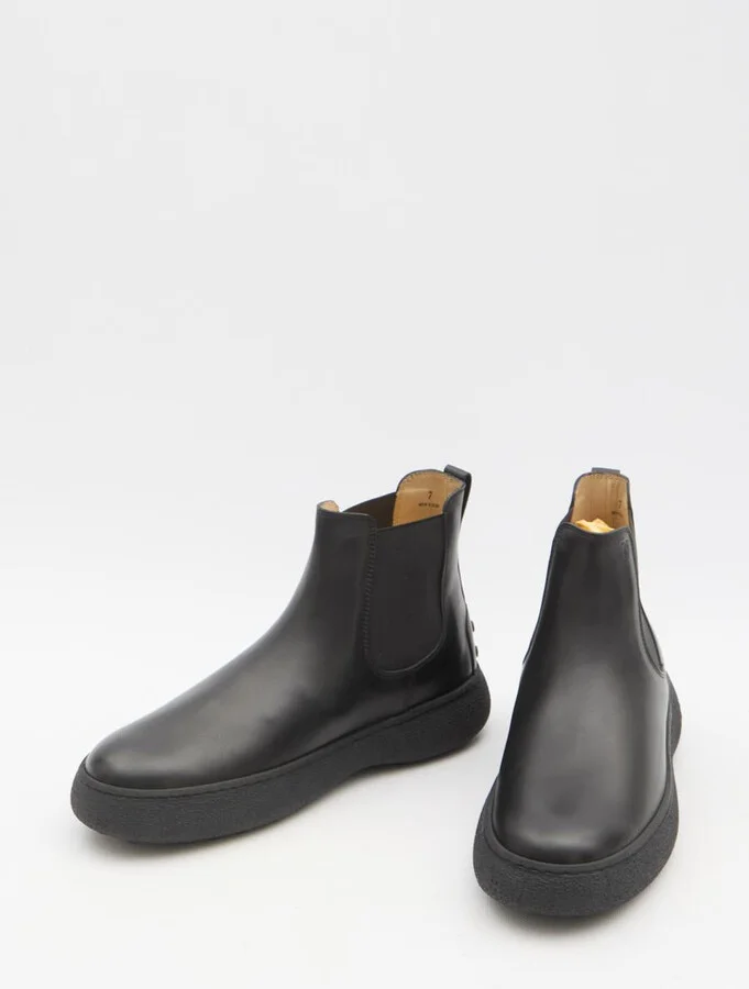 Leather Chelsea Boots - Image 5