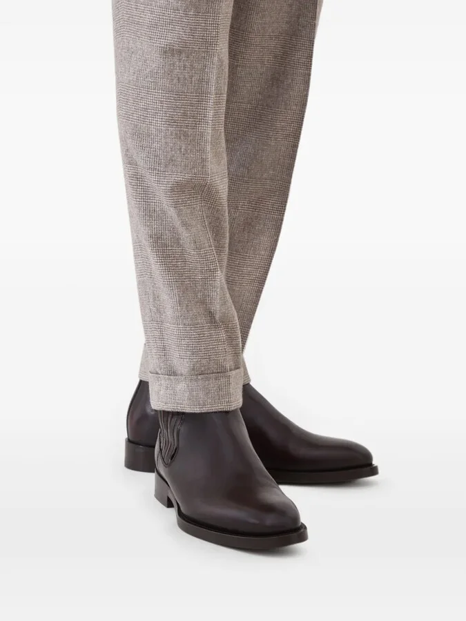 leather Chelsea boots - Image 5