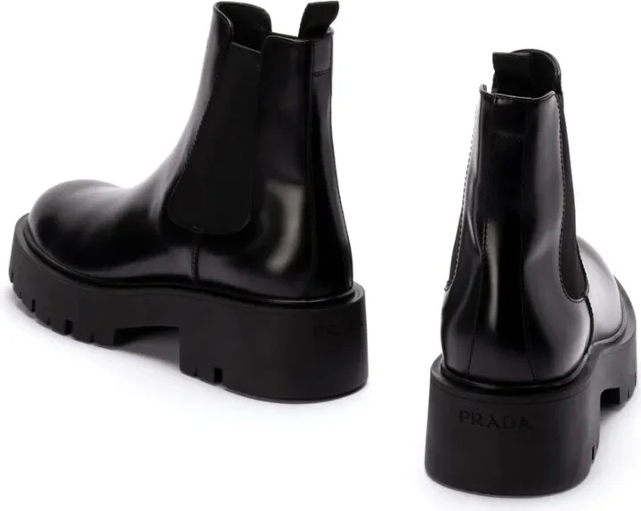 leather Chelsea boots - Image 3