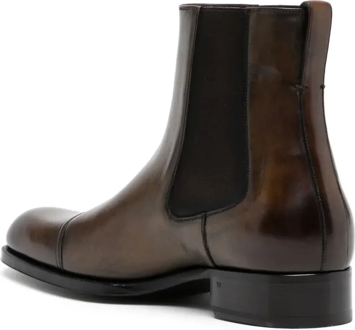 leather Chelsea boots - Image 3