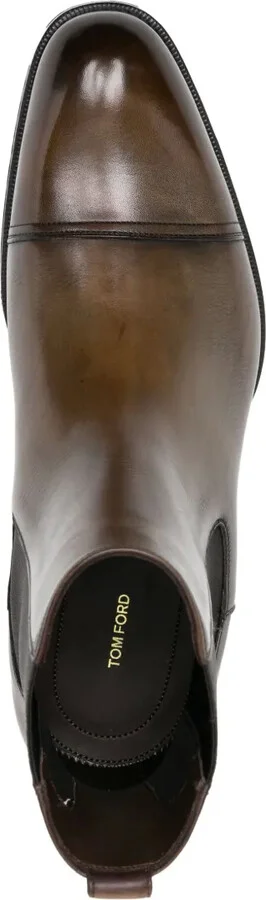 leather Chelsea boots - Image 4