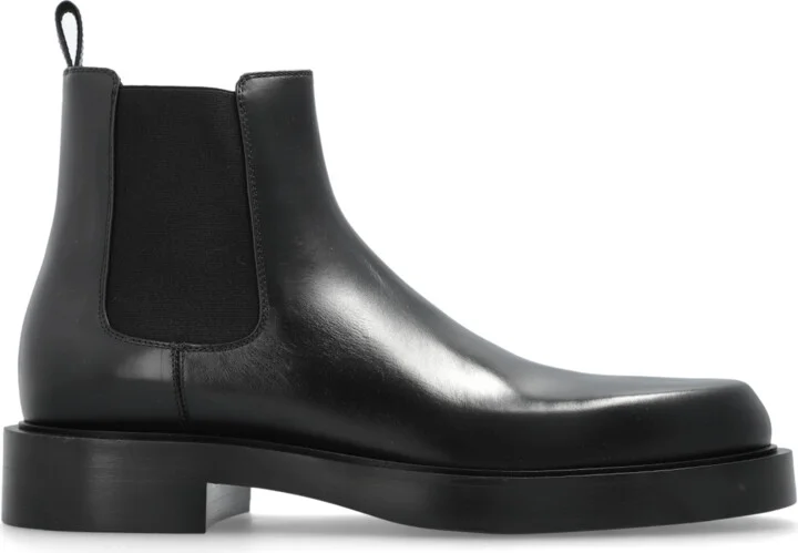 Leather Chelsea Boots ‘Banjo’, , - Black