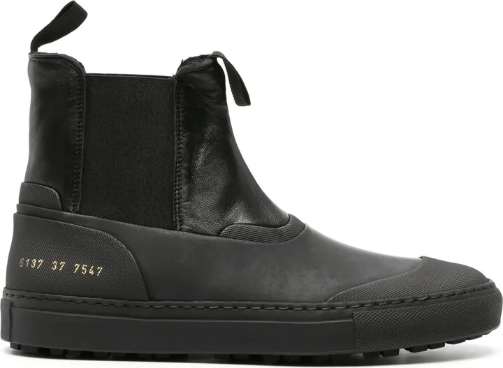 leather Chelsea boots