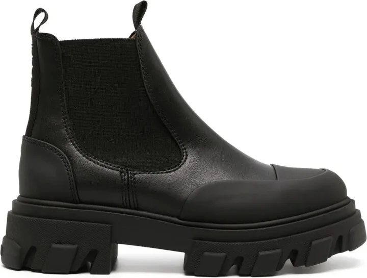 leather Chelsea boots