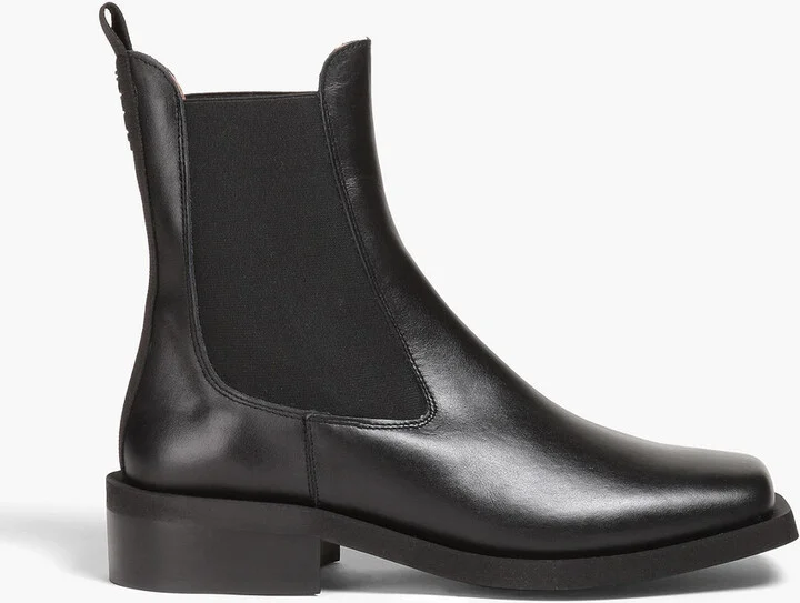 Leather Chelsea boots