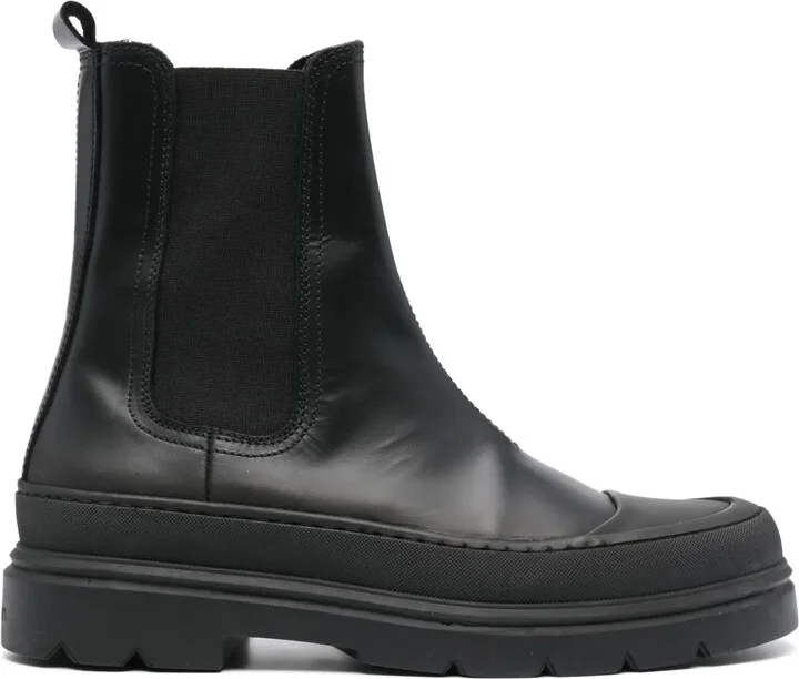 leather Chelsea boots