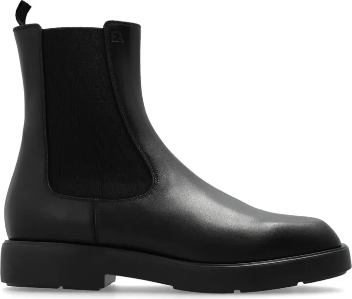 leather Chelsea boots