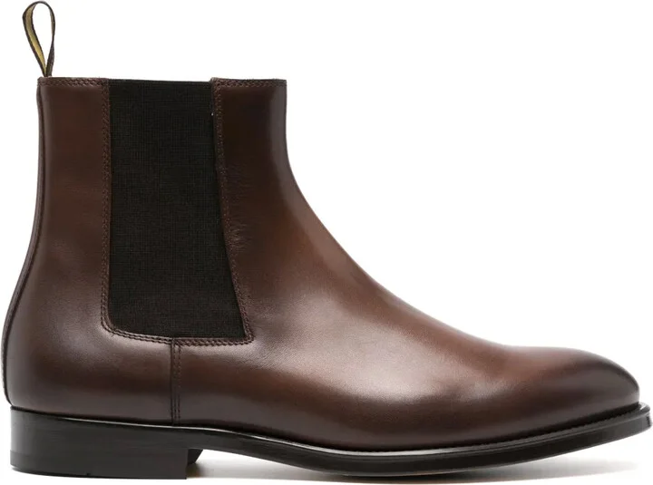 leather Chelsea boots