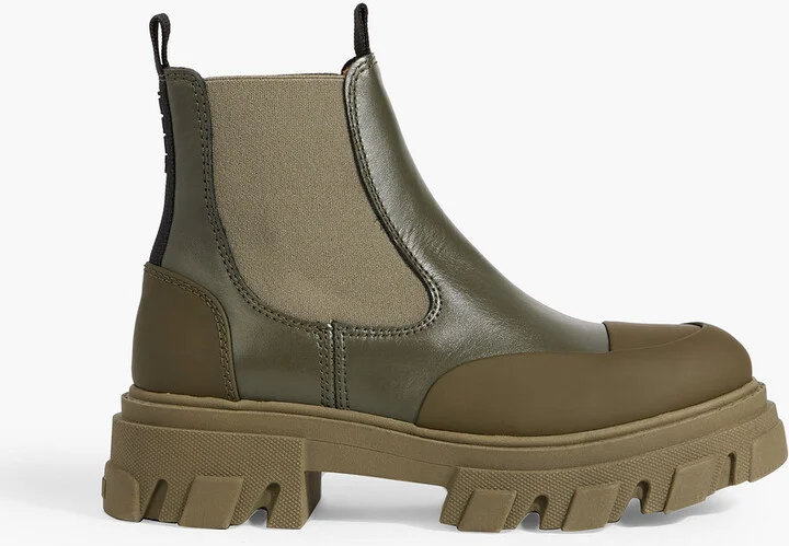 Leather Chelsea boots