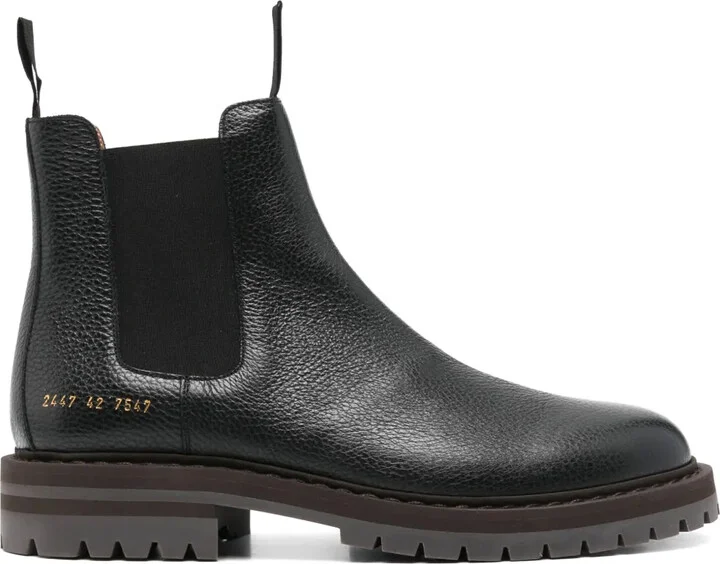 leather Chelsea boots