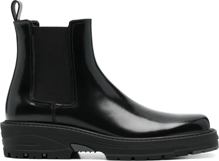 leather Chelsea boots