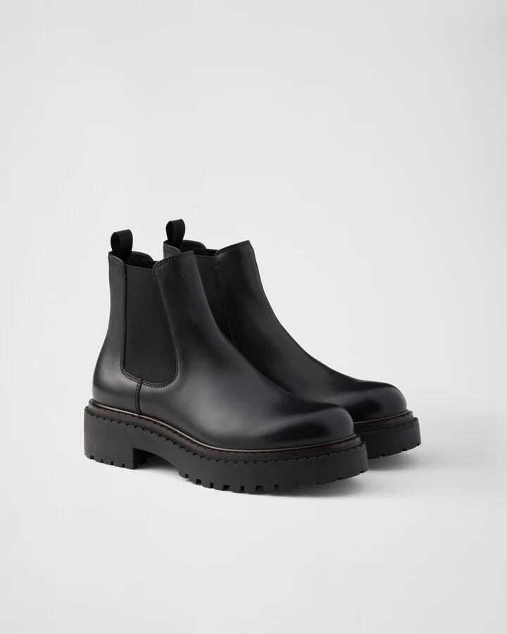Leather Chelsea boots