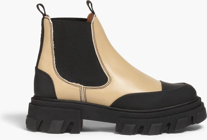 Leather Chelsea boots