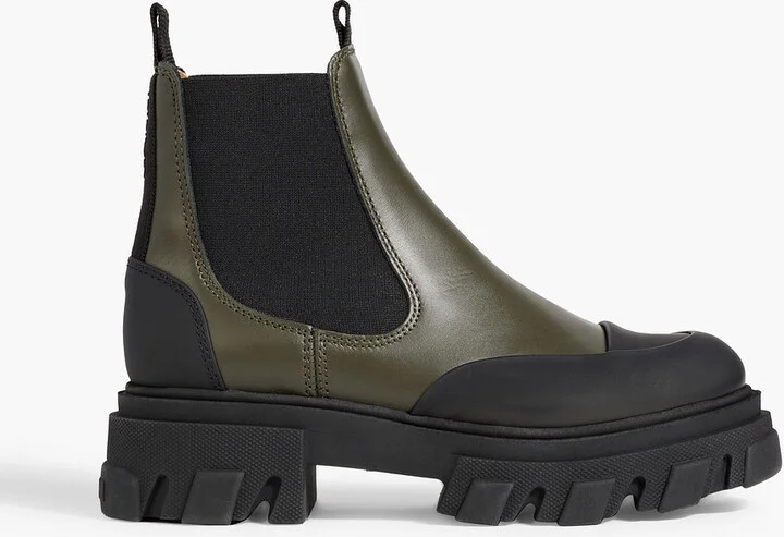 Leather Chelsea boots