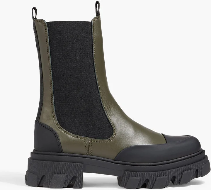 Leather Chelsea boots