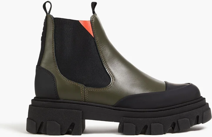 Leather Chelsea boots