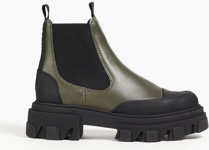 Leather Chelsea boots