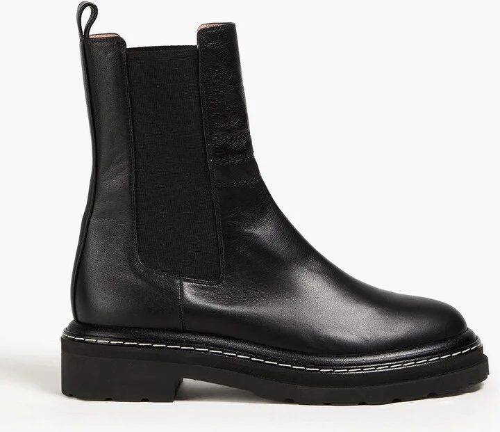 Leather Chelsea boots