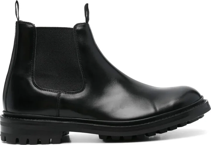 leather Chelsea boots