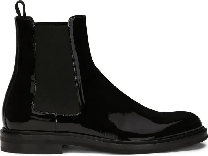 leather Chelsea boots