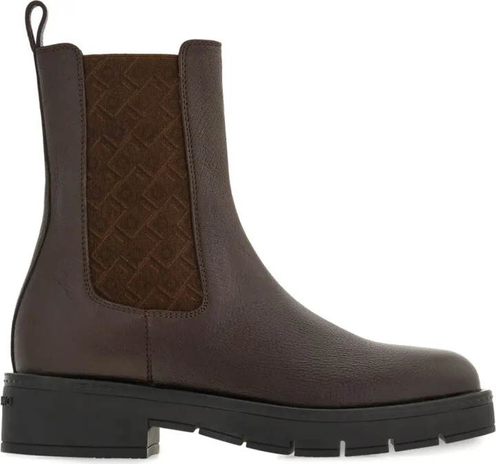 leather Chelsea boots