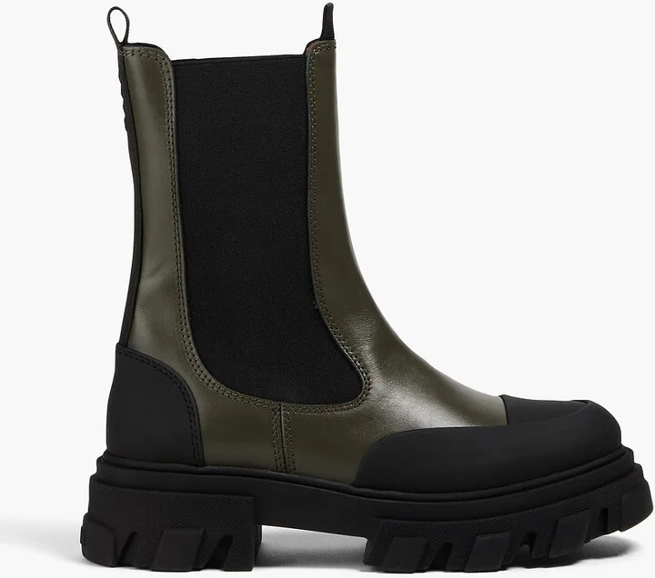 Leather Chelsea boots