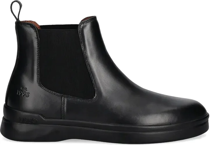 leather Chelsea boots