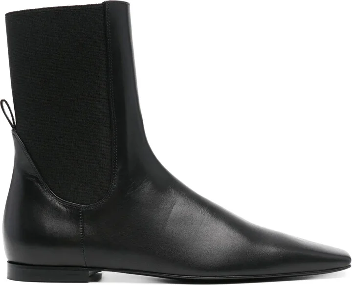 leather Chelsea boots