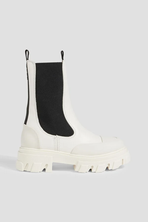 Leather Chelsea boots