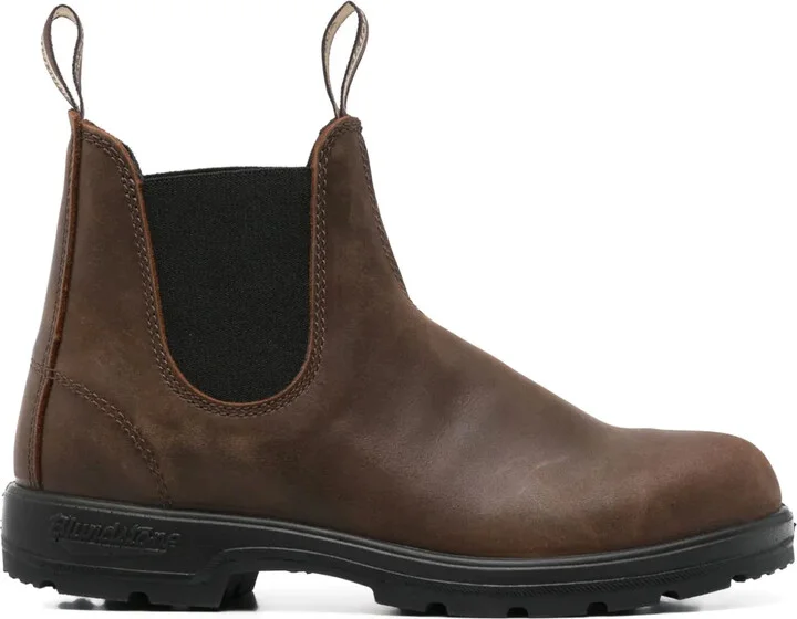 leather Chelsea boots