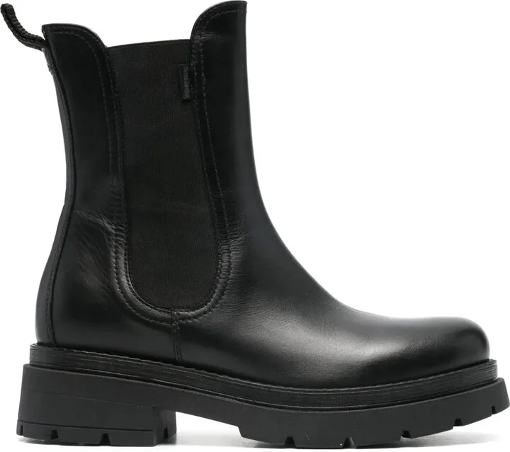 leather Chelsea boots