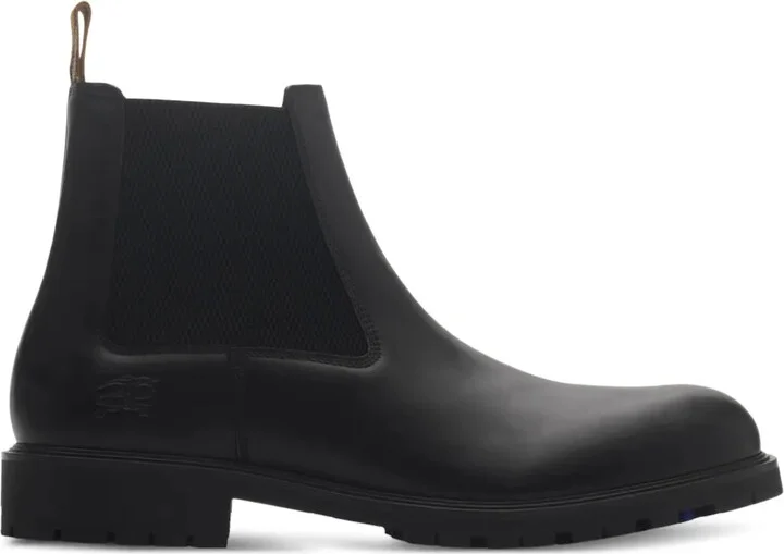 leather Chelsea boots