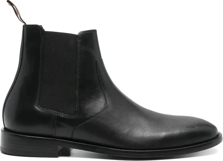 leather Chelsea boots
