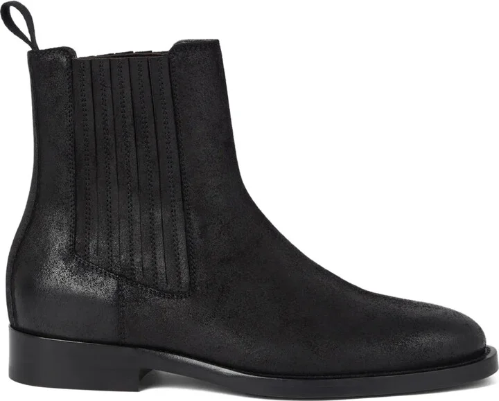 leather Chelsea boots
