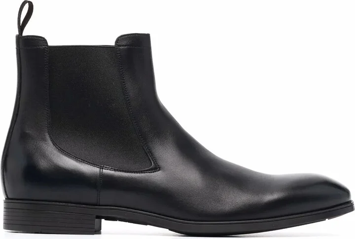 leather Chelsea boots
