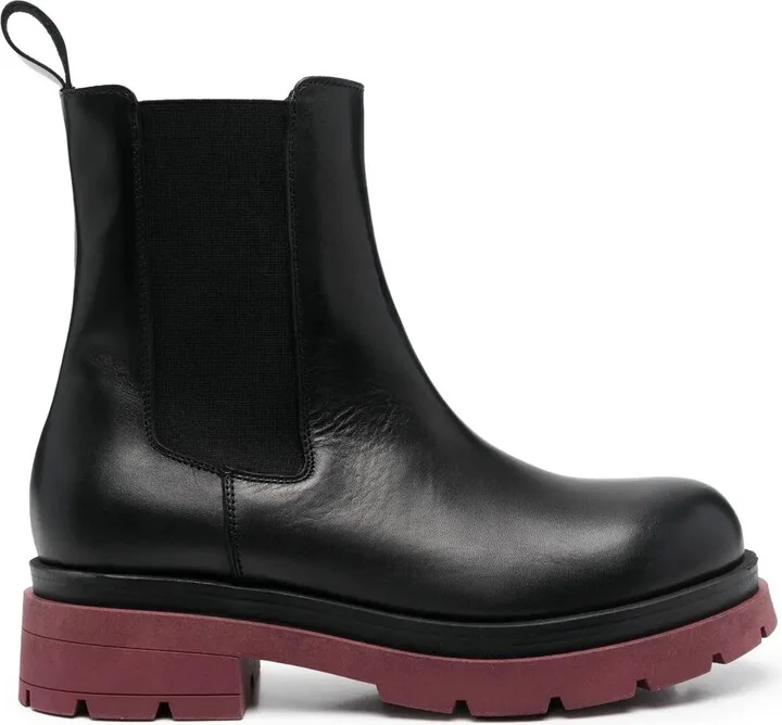 leather Chelsea boots