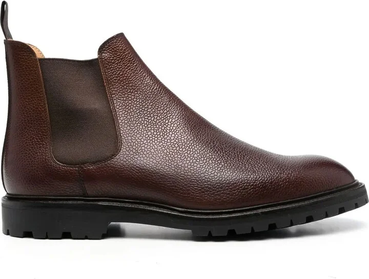 leather Chelsea boots