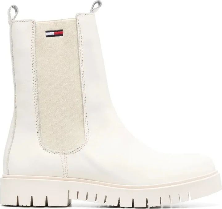 leather Chelsea boots