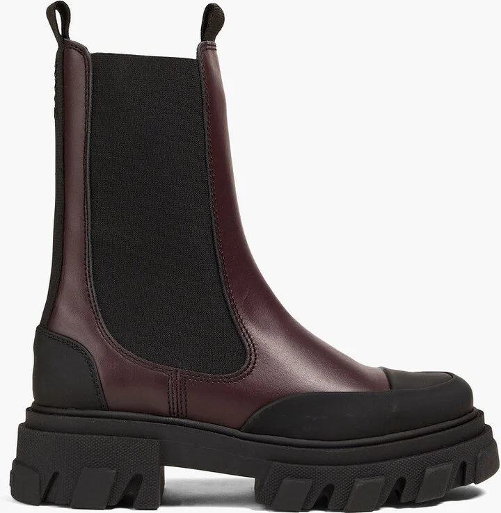 Leather Chelsea boots