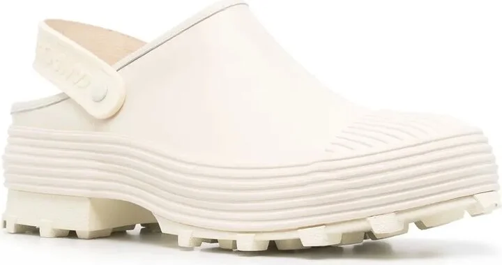 Leather Chunky Mules - Image 2