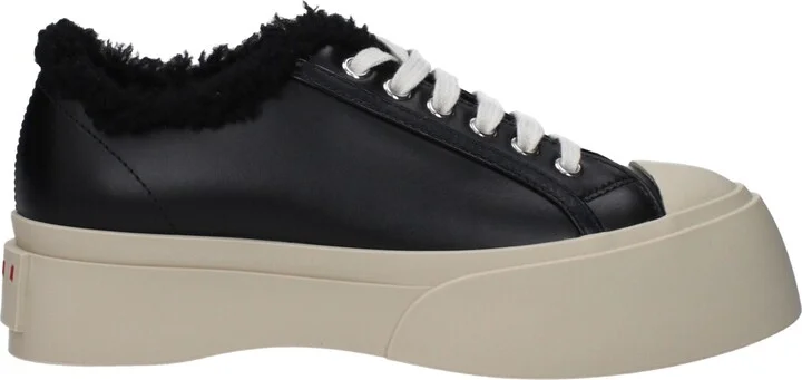 Leather Chunky Women's Sneakers