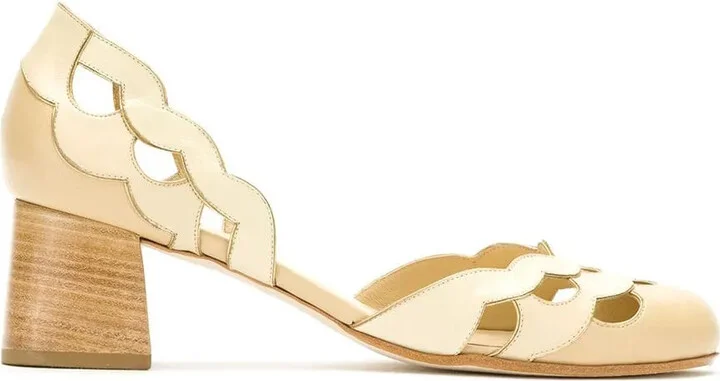leather Circus pumps