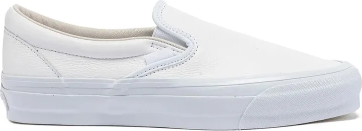 Leather Classic Slip-On Sneakers