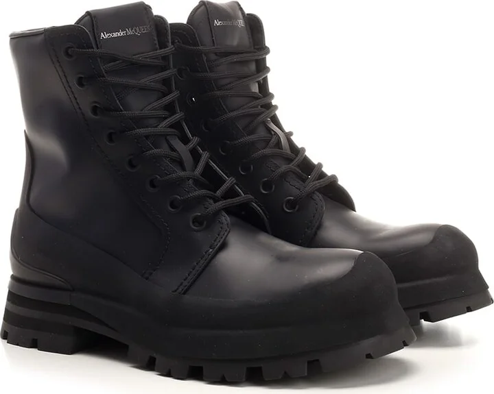 Leather Combat Boot - Image 2