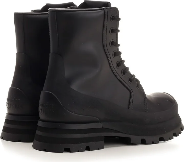 Leather Combat Boot - Image 3
