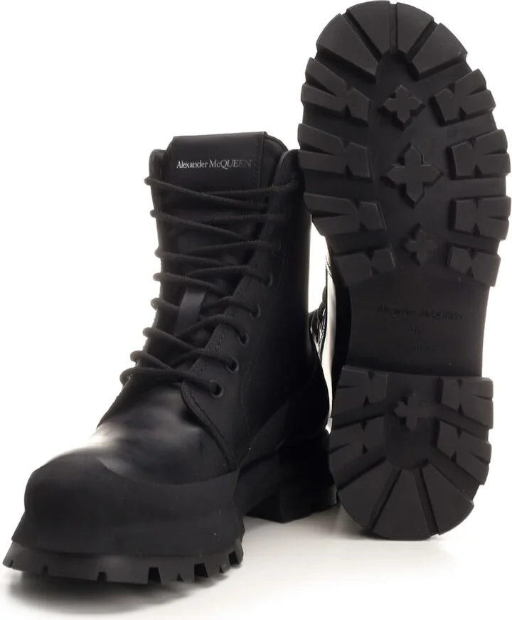 Leather Combat Boot - Image 5