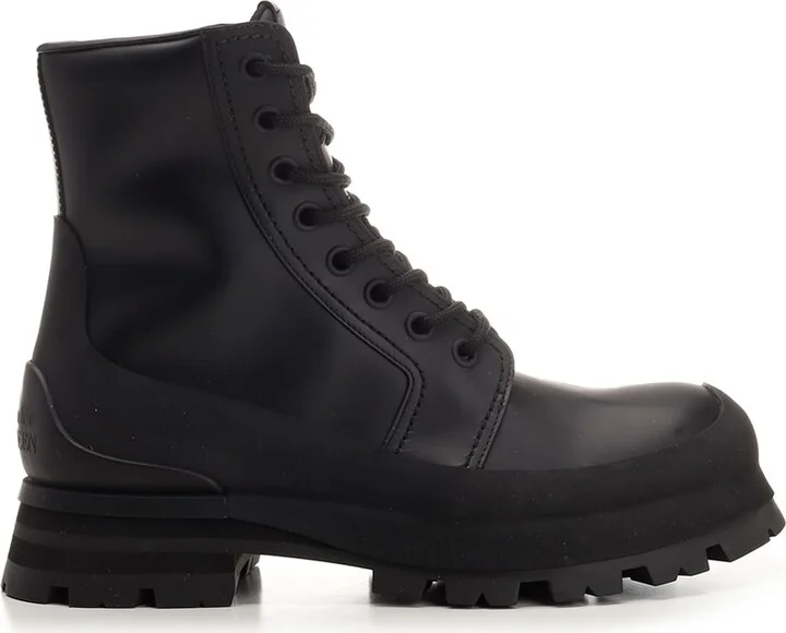 Leather Combat Boot