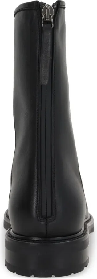 Leather Combat Boots - Image 3
